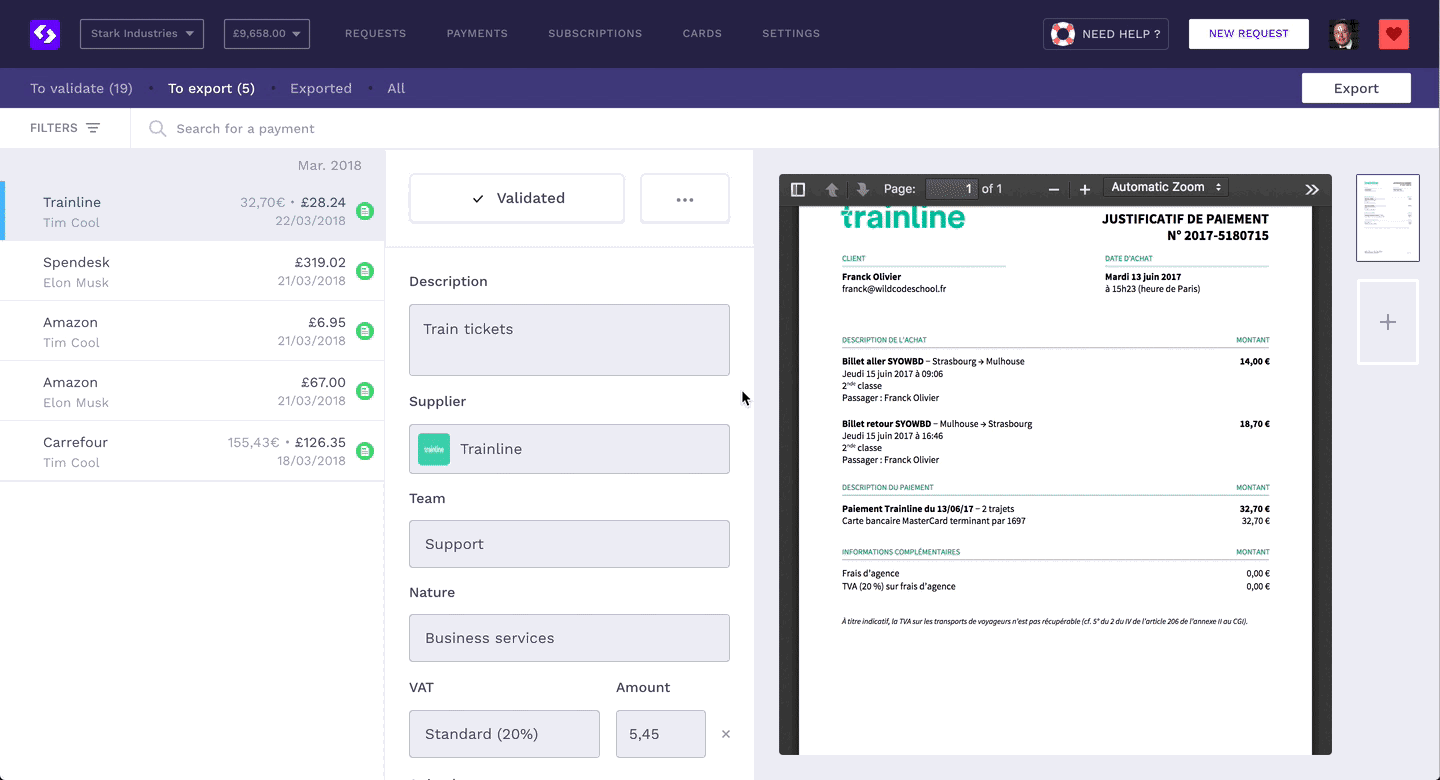 Spendesk Business spending can be beautifully easy